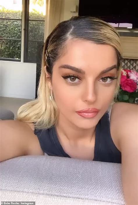 bebe rexha leaked photos|Bebe Rexha strips down from a bikini to nothing at all on TikTok